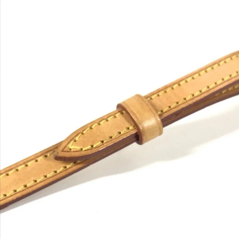 LOUIS VUITTON J52314 Shoulder strap Nume leather Beige